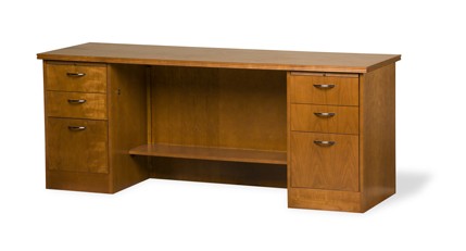 Old Dominion Credenza - Double Pedestal