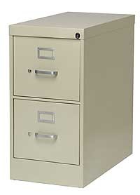 DuraSteel Vertical Letter Size Files (2 Drawer)