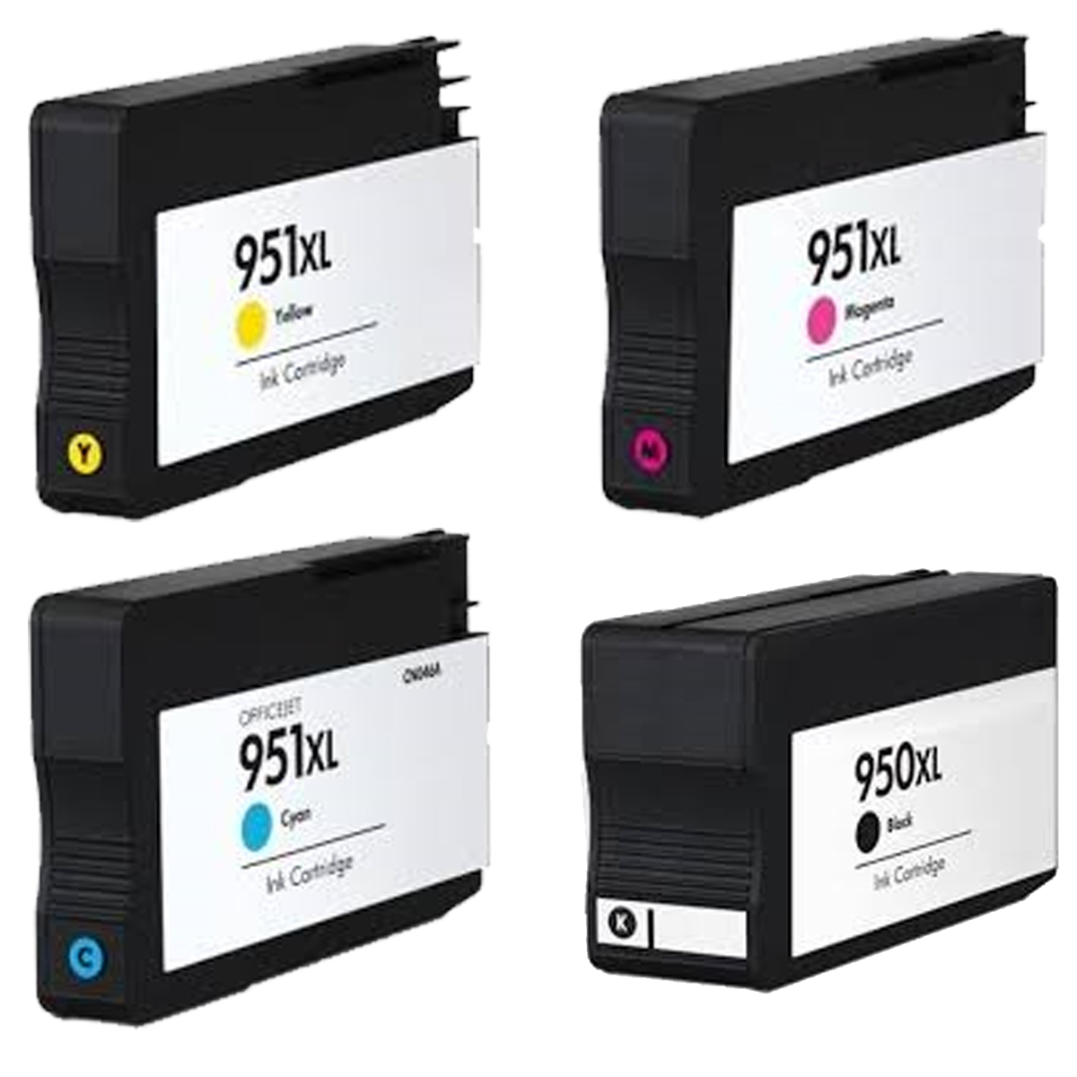 Renewable HP 950XL/951XL 4/Pack Black/Cyan/Magenta/Yellow High