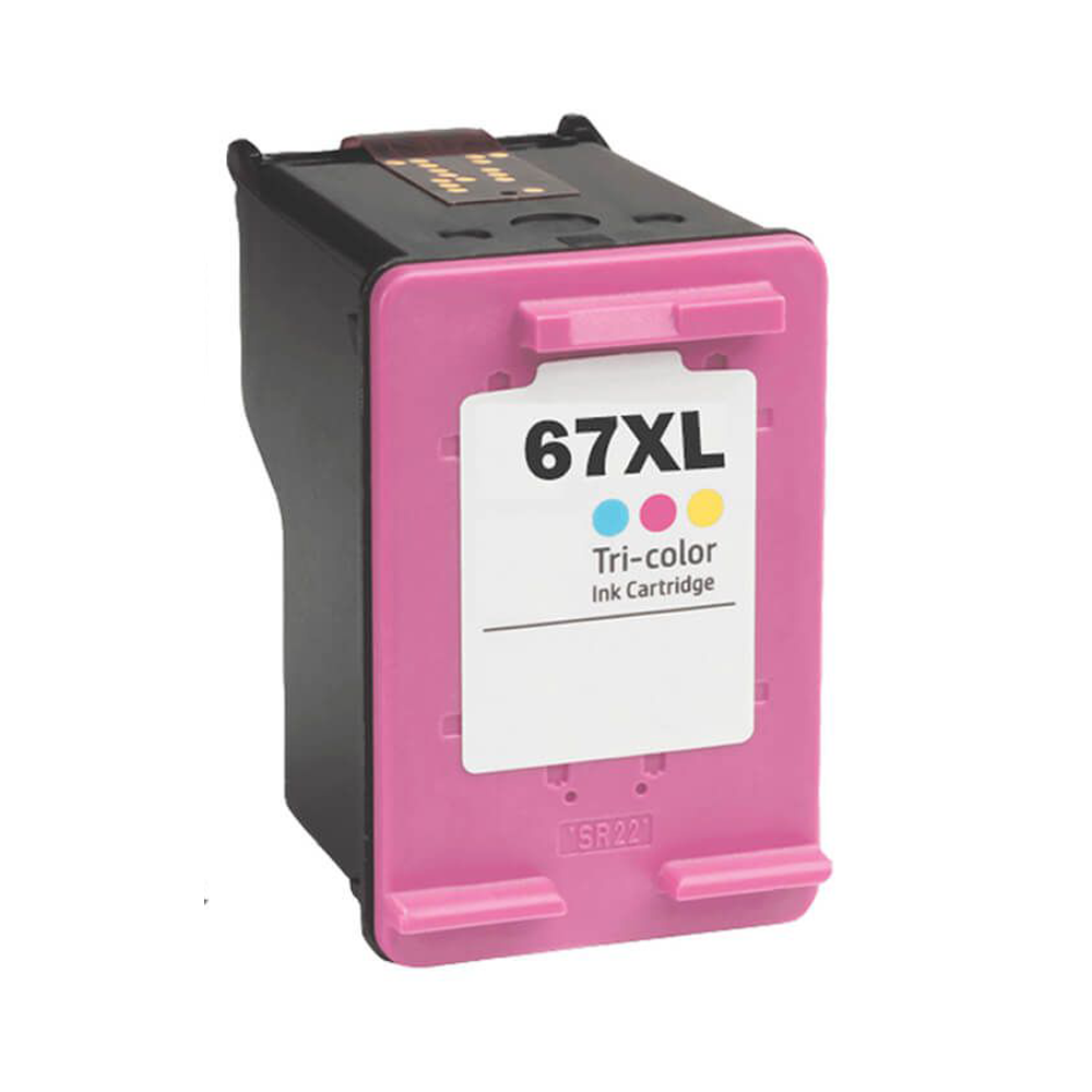 Renewable HP 67XL Tri-color Ink (3YM58AN)