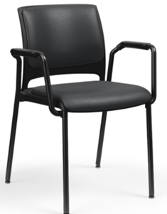 Attain Multi-use Guest Chair, Upholstered Seat and Back