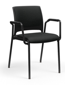 Attain Multi-use Guest Chair, Upholstered Seat and Back