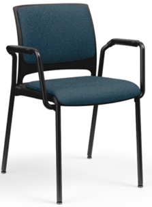 Attain Multi-use Guest Chair, Upholstered Seat and Back