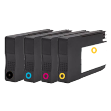 Renewable HP 936E 4/Pack High Yield Black/Cyan/Magenta/Yellow Ink Cartridges